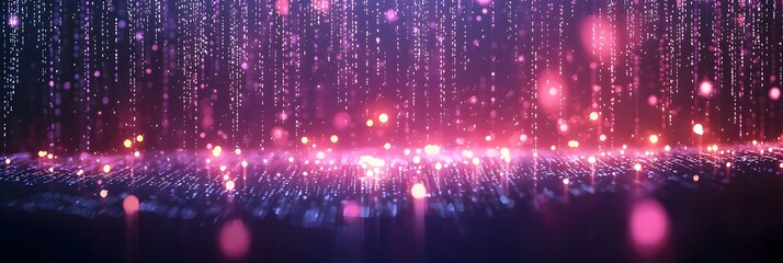 Obraz premium A purple background with pink and purple lines