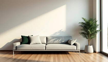 Modern Minimalist Living Room