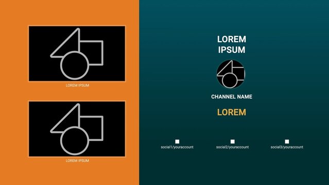Corporate Social Video End Card 