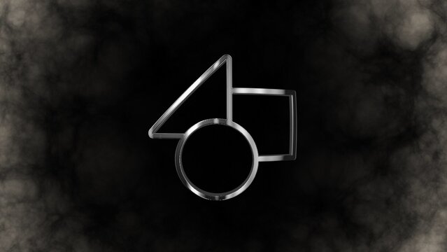 Shockwave Smoke Bomb Metallic Logo Reveal