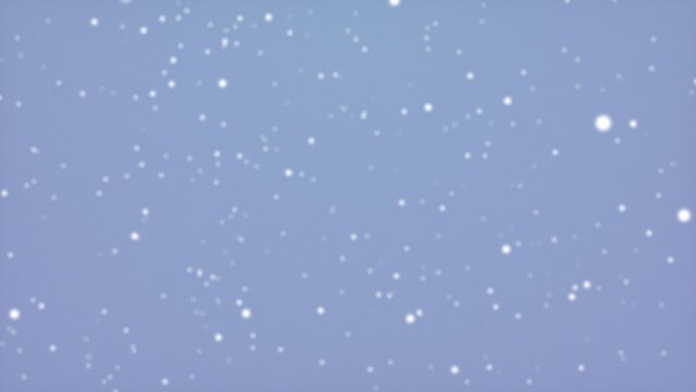 Falling Snow Particles Animated Background