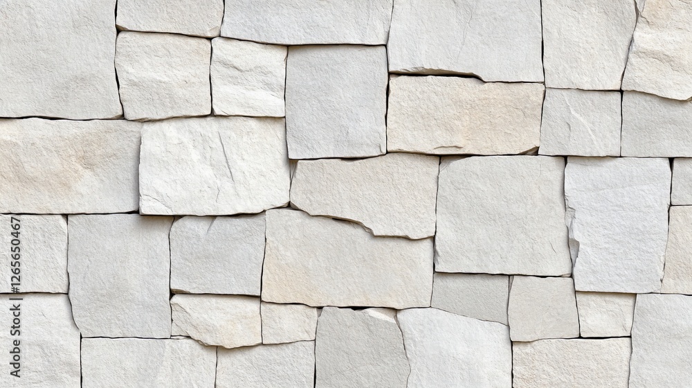 Aufkleber weathered grey stone wall with unique surface texture and patterns