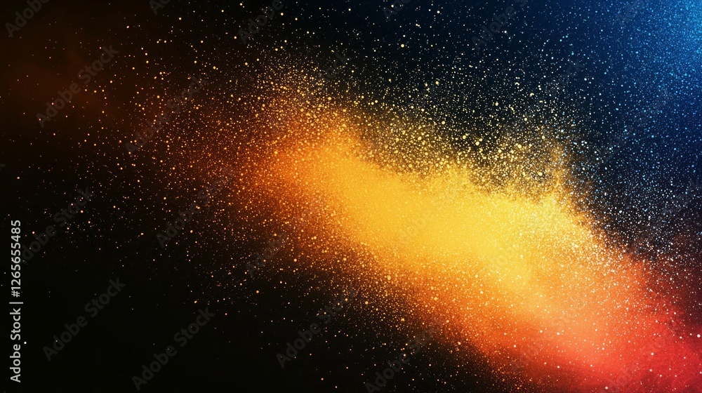 Aufkleber radiant shades of gold, black, and yellow intertwine in a captivating gradient, evoking a sense of e