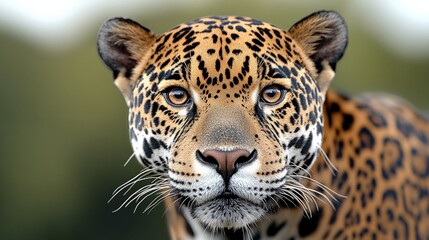 Obraz premium Majestic Feline Aglow in the Symphony of Tawny and Black Fur