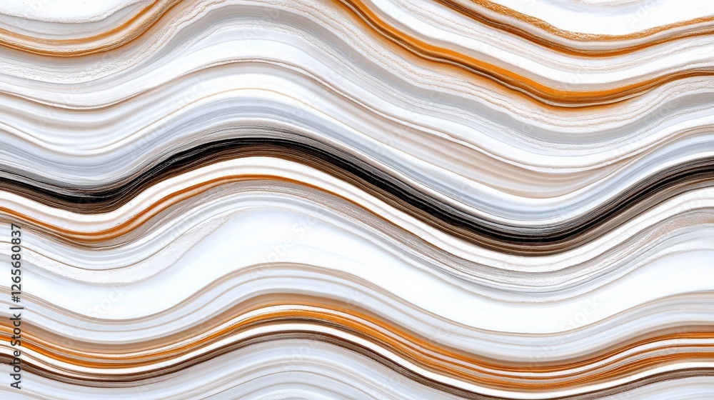 Poster mesmerizing golden marble expanse with luxurious textures and patterns