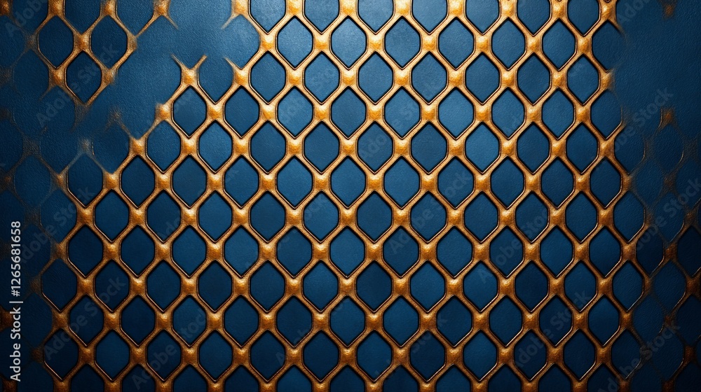 Poster mesmerizing intricate damask patterns on elegant tapestry fabric