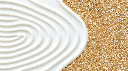 Obraz premium Mesmerizing Tapestry of Textures with Sun-Baked Grain and Sand