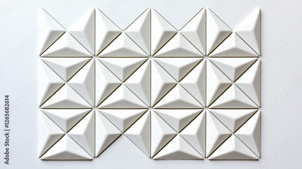 Aufkleber minimalist geometric pattern backdrop with textured design elements