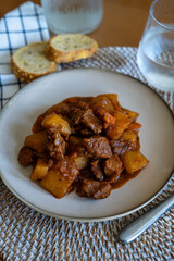 homemade beef stew with potatoes recipe