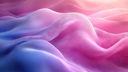 Obraz premium Vibrant, flowing fabric folds, gradient colors. Abstract texture background, possible use for fashion, textile, or design inspiration.