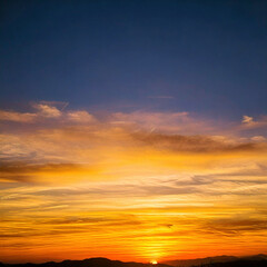 Fototapeta premium Golden Hour Glow Magic