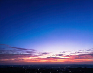 Evening Calm Twilight Sky