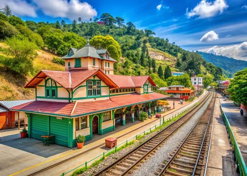 Dharampur Himachal Railway Station - Scenic Kalka Shimla Railway View