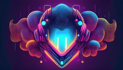 modern new logo or icon suitable as cover or banner  © Frantisek