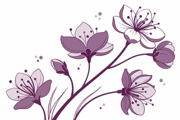 abstract floral background
