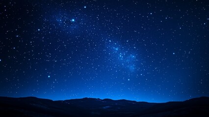  deep blue sky,background award-winning composition