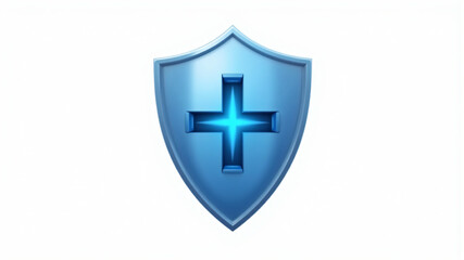 Fototapeta premium Protective Shield Icon for Security Concepts