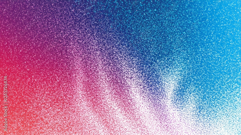 Poster A mesmerizing tapestry of grainy blue gradients unfolds, interspersed with subtle hints of warmth that create a calming and artistic visual experience. The soft noise adds an intriguing depth