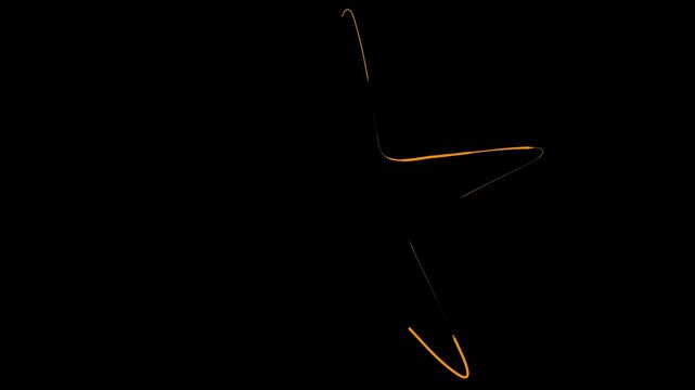 Abstract shimmering particles, glittering bokeh effect, seamless loop 