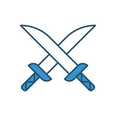 Katana  vector icon stock illustration