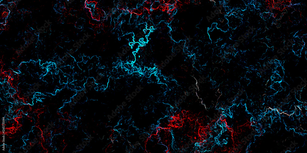 Aufkleber galaxy design background with thunder strike effect nebula design. dark background abstract design w