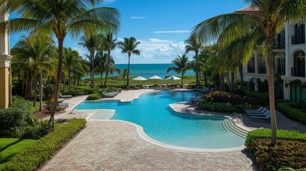 Fototapeta premium Atlantic Ocean beach in South Florida