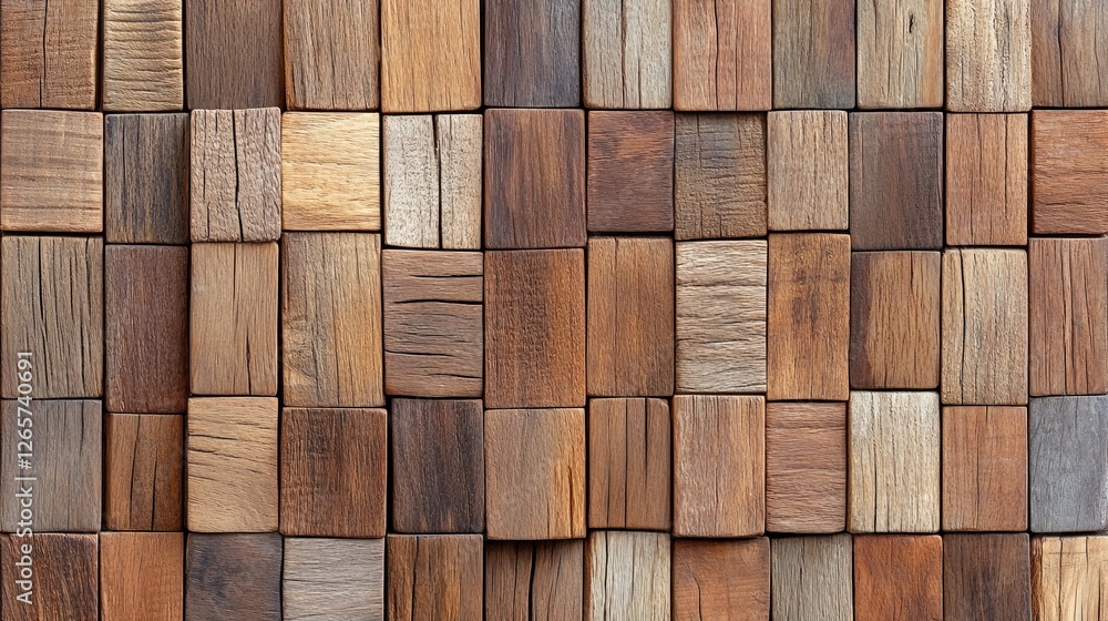 Poster weathered natural wood canvas with unique textures and patterns