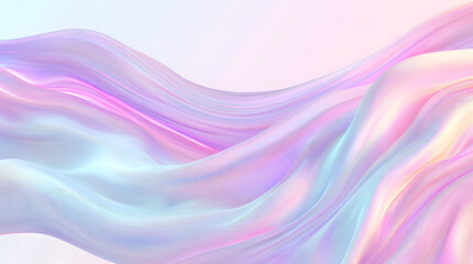Fototapeta premium Smooth pastel gradient flowing with soft light hues.