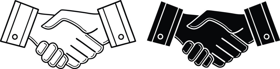 Handshake Deal Agreement Partnership Collaboration Business Contract Unity