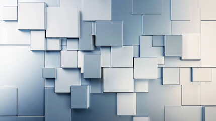 Grid abstract background concept. Stylish abstract background  Geometric cubes in light gray and white – abstract 3D cubes forming a pattern,