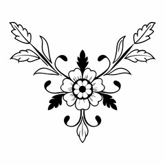 floral design element