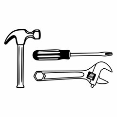 hammer and nails