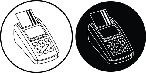 Credit Card Payment Terminal POS System, Electronic Transaction