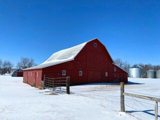 This barn is over one hundred years old, and has some stories to tell