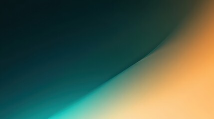 A serene abstract gradient image blending deep teal and warm gold hues, creating a calming and elegant aesthetic perfect for modern design.
