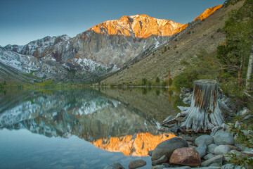 Sunrise at Convict Lake