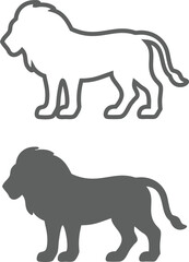 Lion Silhouette icon