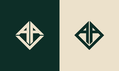 aav or ava monogram logo design
