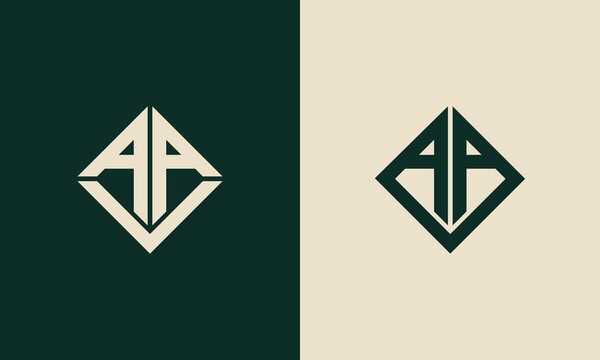 aav or ava monogram logo design
