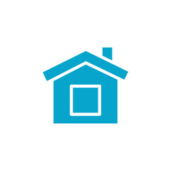 house icon Simple thin line stroke vector