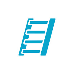 ladder icon Simple thin line stroke vector