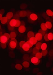 Red bokeh lights on a black background christmas lights texture for design bokeh red bokeh abstract background glow design light texture effect sparkle