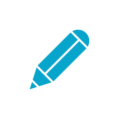 pencil icon Simple thin line stroke vector