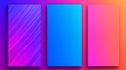 Fototapeta premium Vibrant Abstract Background with Gradient Colors and Geometric Shapes