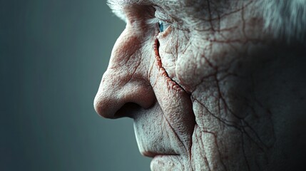 Broken Profile: A Visual Representation of Dementia