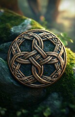 Celtic Knot PNG Image, Symbol, Illustration for Medieval Design Projects