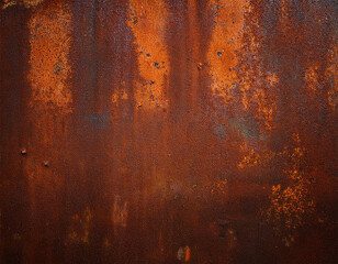 grunge rusty orange brown metal corten steel stone concrete wall or floor background rust texture