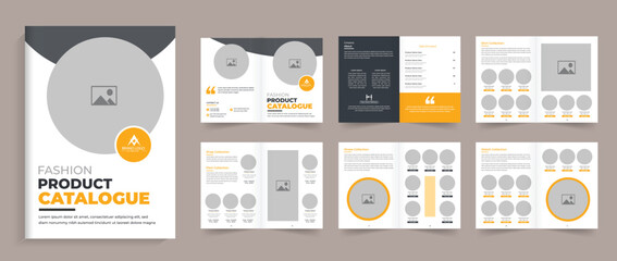 Multipurpose product catalogue design layout, furniture product catalog design, catalogue template, business brochure catalogue template