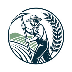 Wheat & Sun Agriculture Logo