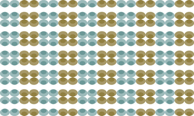 abstract background with two tone green dot pattern on white background. Straight dot horizontal column strip checkerboard pattern for backdrop and wallpaper, polka dot seamless repeat design